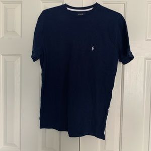 Polo Ralph Lauren Men’s Large Waffle Shirt Navy